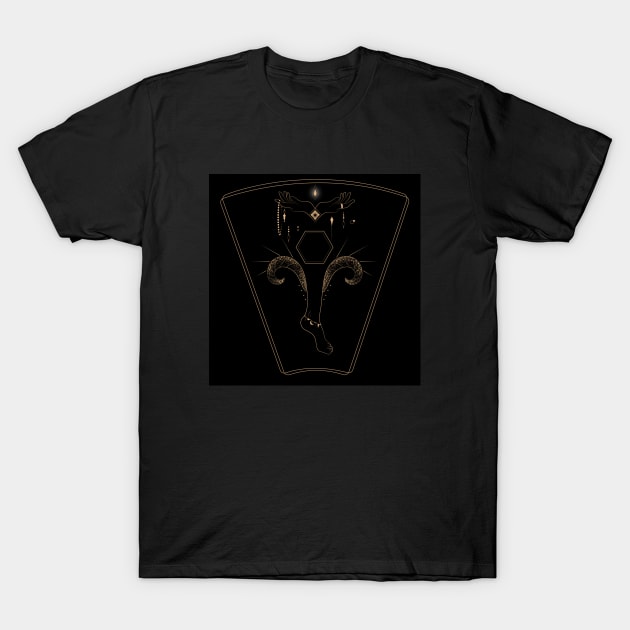 A Symbolic Spiritual Sketch T-Shirt by Art by Ergate